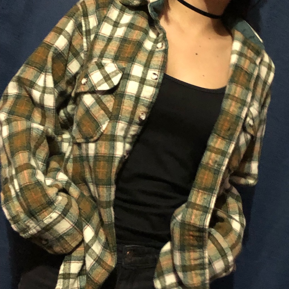 St. John’s Bay plaid flannel button up